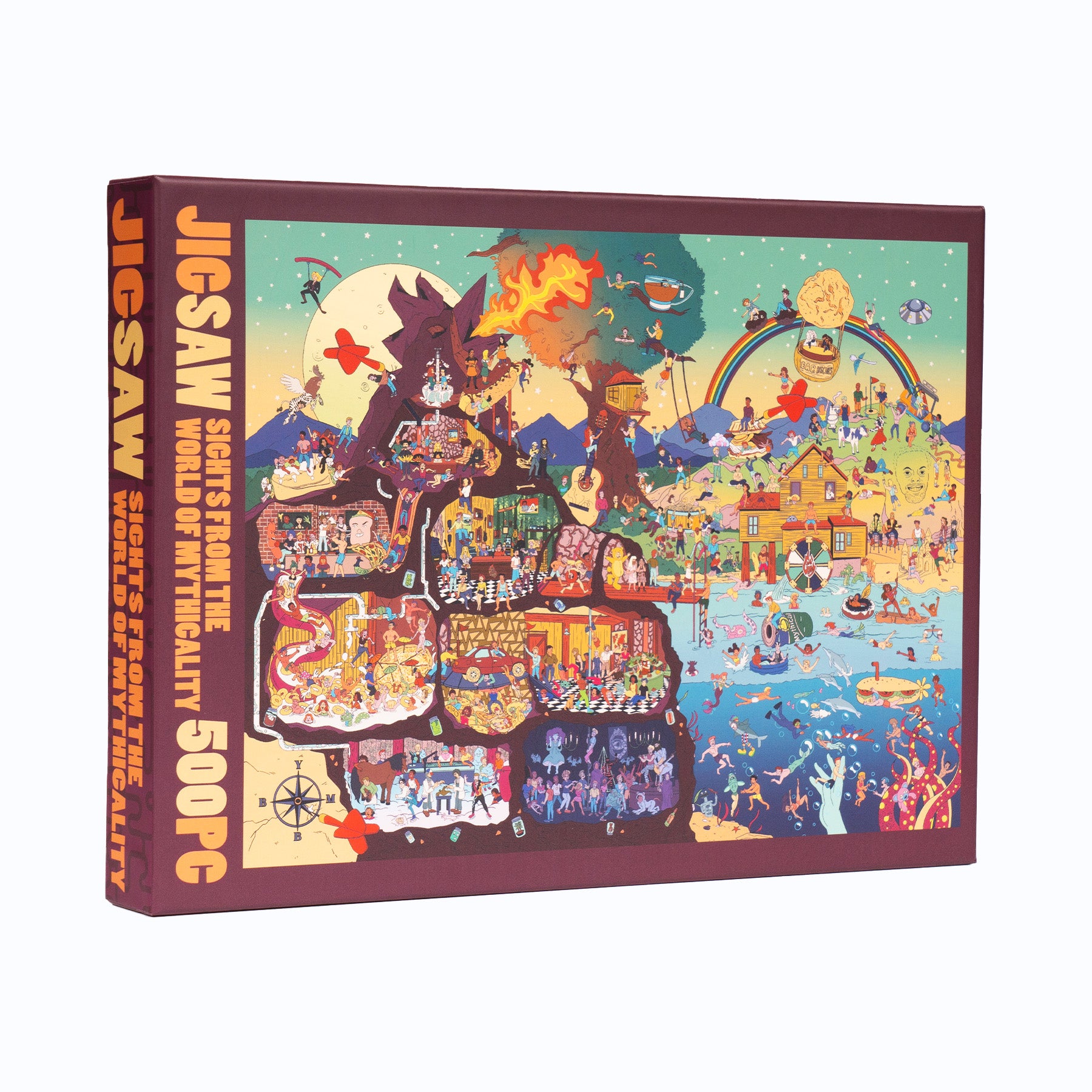 Mythical Creatures Jigsaw Puzzle - 1000 Piece Fantasy Puzzle for Adults & Teens - Perfect for Family Game Night & Relaxation