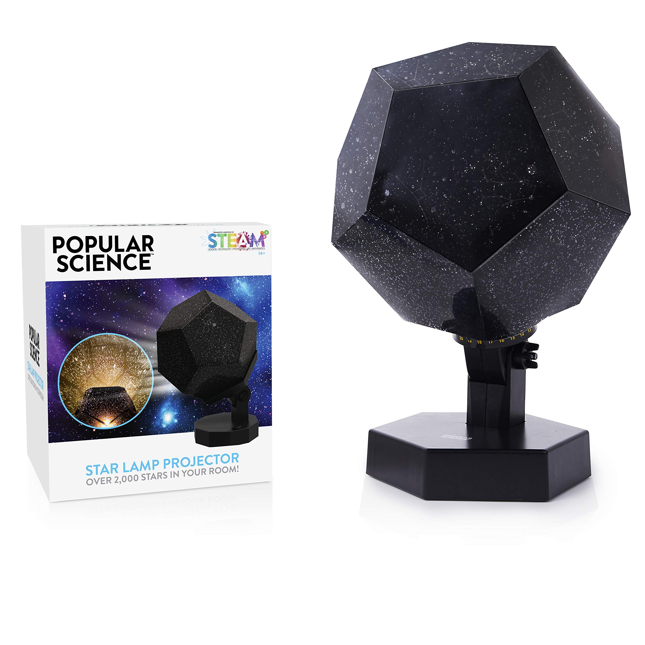 Starry Sky Projector Lamp - Galaxy Night Light for Kids & Adults, 360° Rotating LED Star Projector for Bedroom, Nursery, Party Decor, Relaxation & Sleep Aid