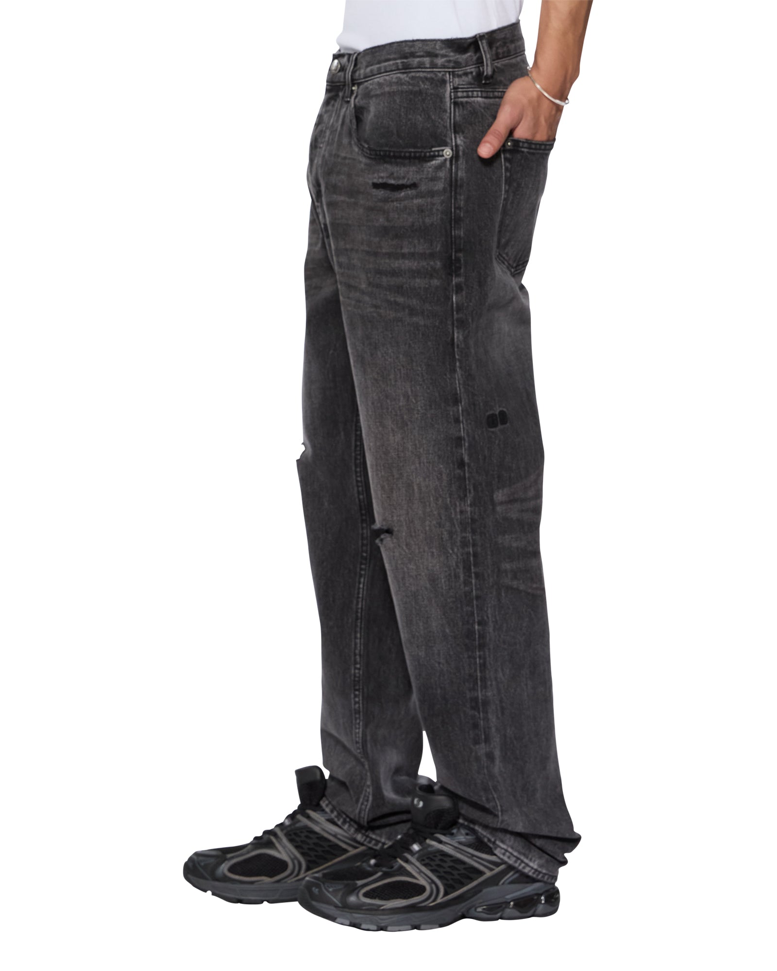 Anti K Selvedge Replica Black Jeans - Premium Denim Pants for Men & Women | Perfect for Casual Wear, Street Style & Everyday Outfits