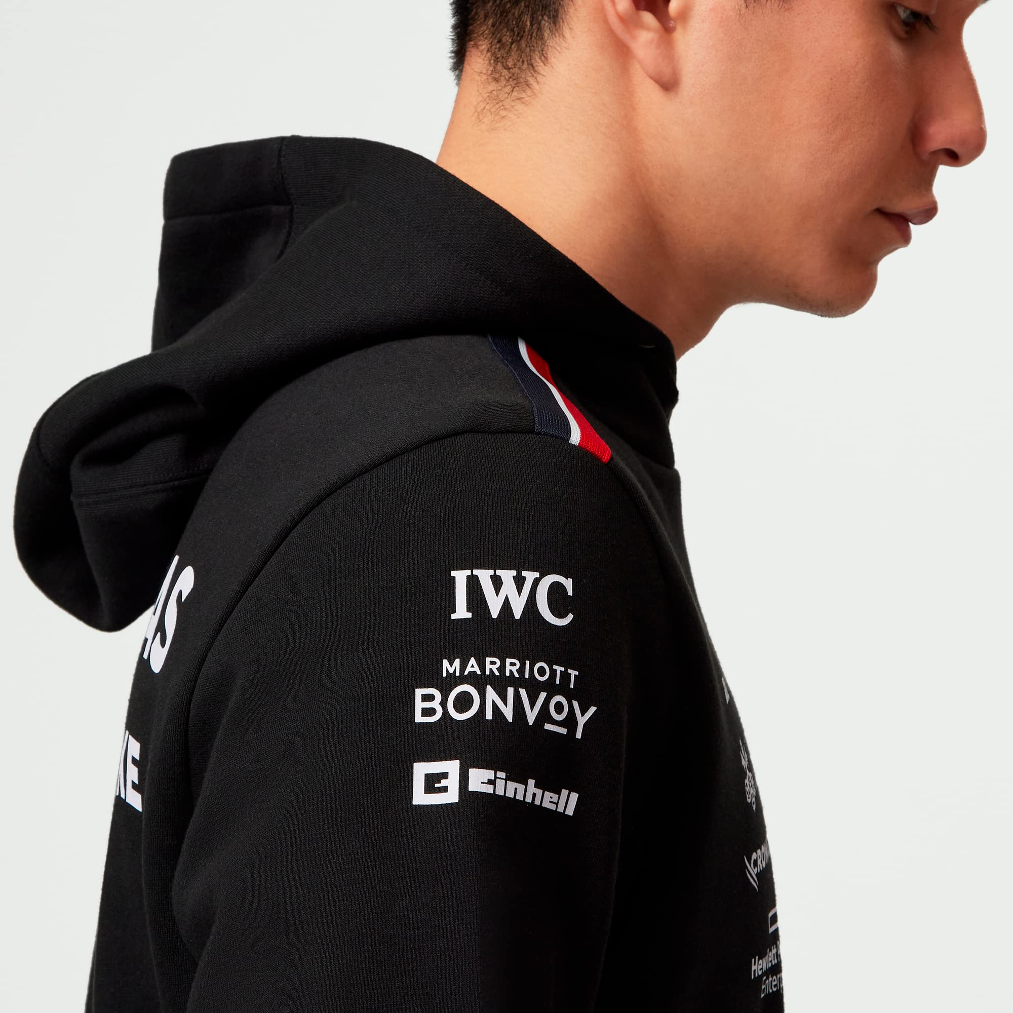 2023 Mercedes AMG Petronas F1 Team Hoodie - Black Men's Medium Size - Official Formula One Racing Apparel for Fans & Enthusiasts - Perfect for Race Day, Gifts & Casual Wear