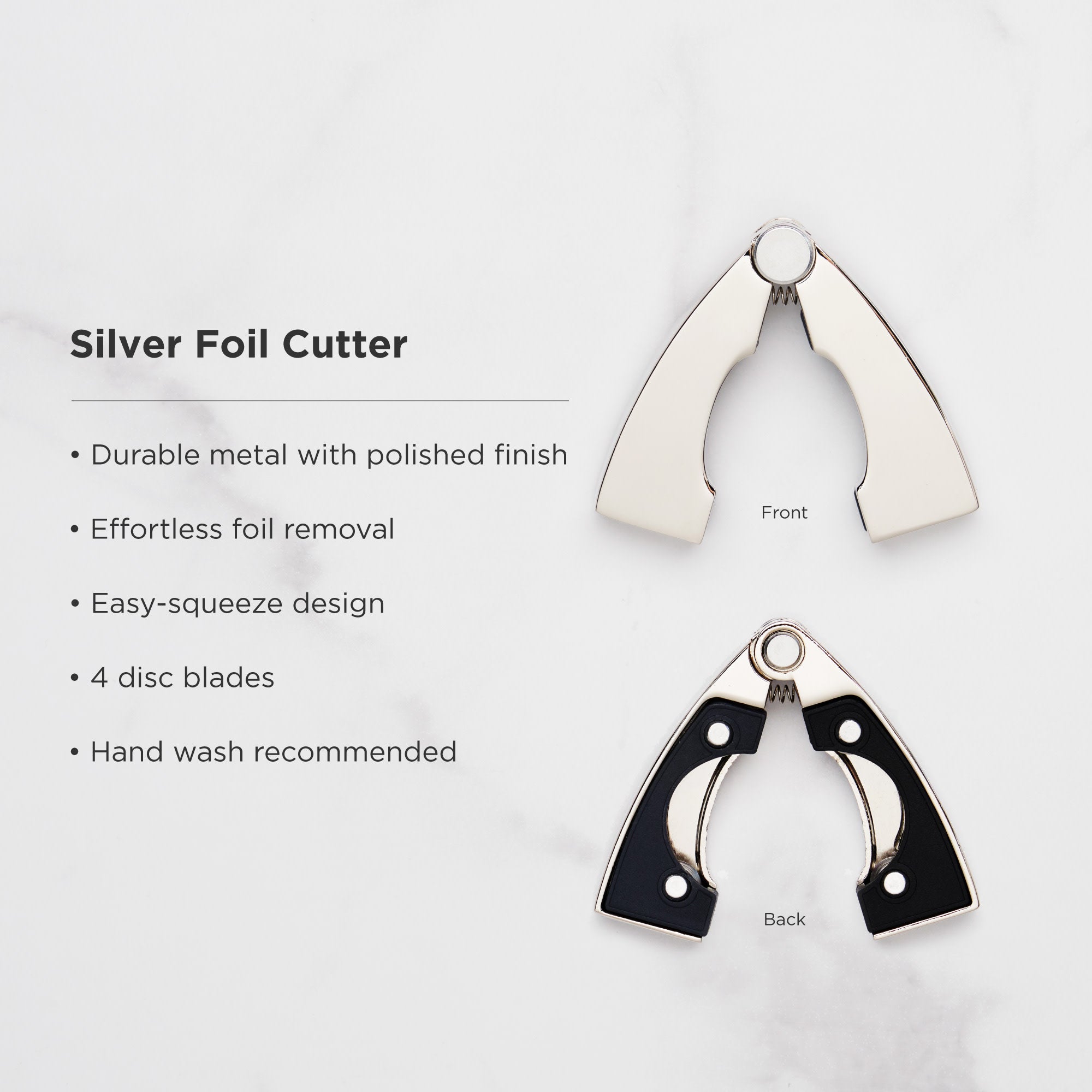 Premium Harrison Foil Cutter - Professional Wine Bottle Foil Cutter for Sommeliers & Wine Enthusiasts - Perfect for Restaurants, Bars & Home Wine Tasting Parties