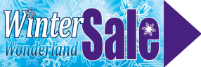 Spinner Sign - Winter Wonderland Sale | Mix & Match 3+ | Perfect for Holiday Decor & Retail Displays