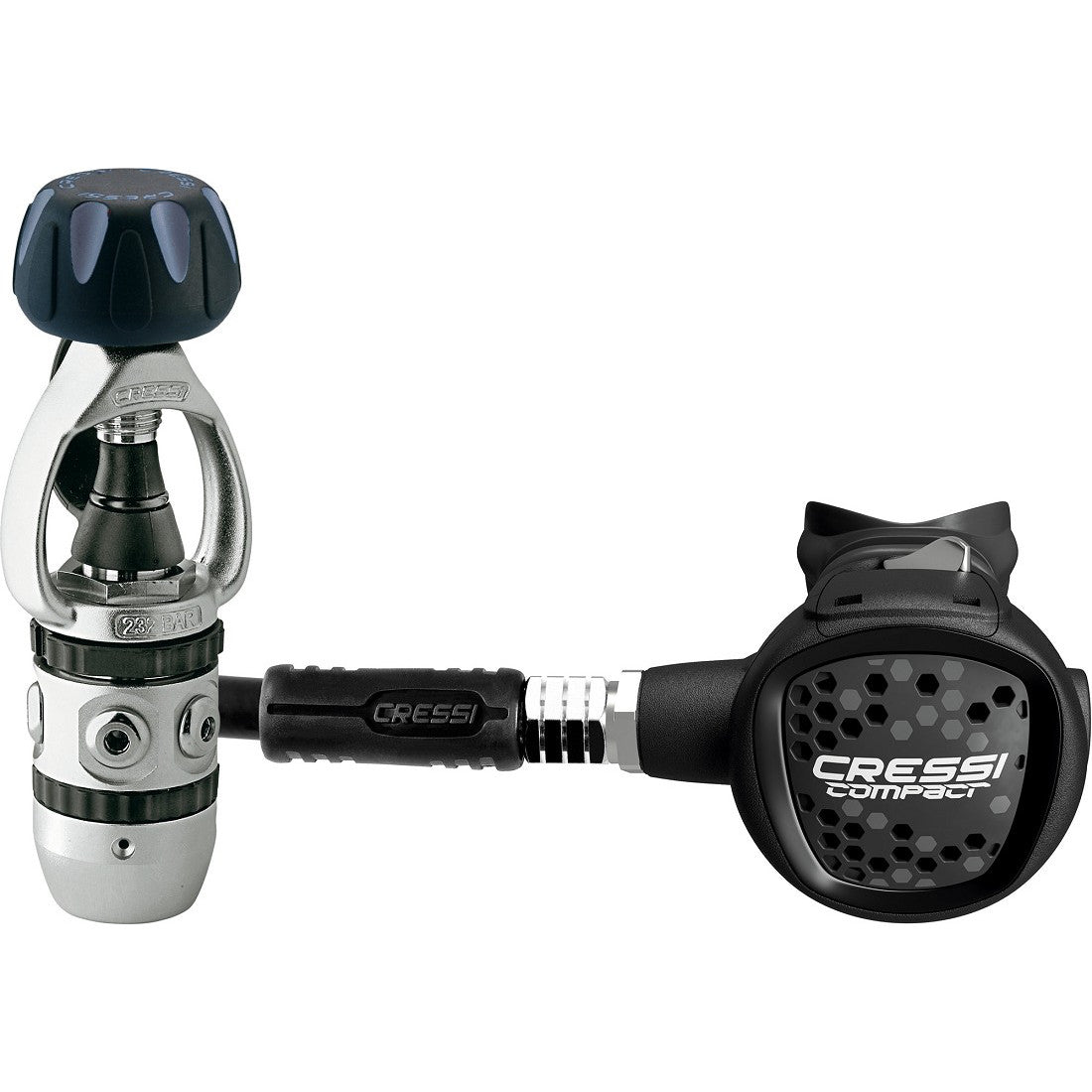 Cressi AC2 Compact Scuba Diving Mask - Lightweight & Comfortable for Snorkeling, Freediving & Underwater Photography