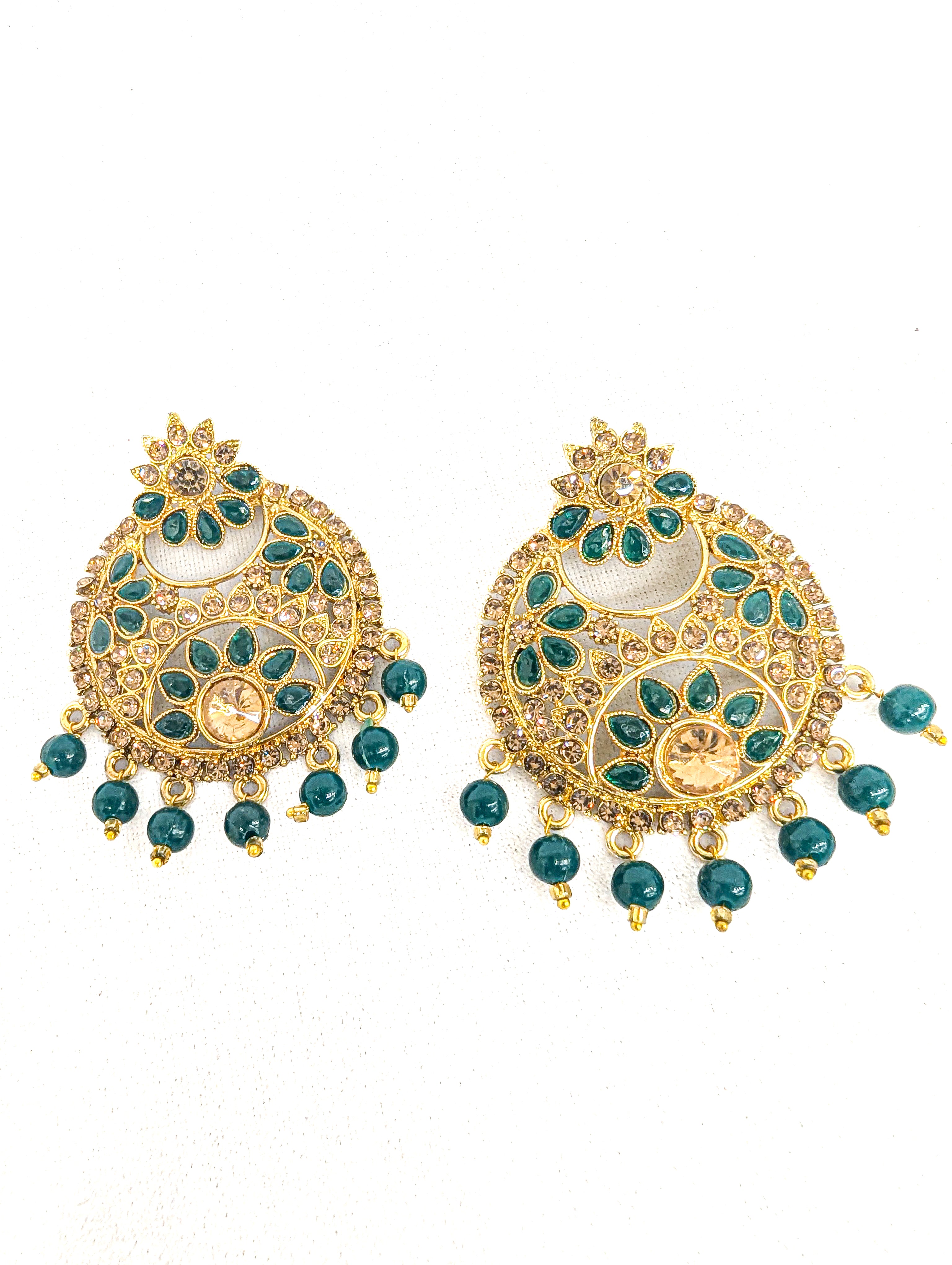RADHIKA STONE EARRINGS - Handmade Boho Dangle Earrings for Women, Natural Gemstone Jewelry for Everyday Wear & Special Occasions