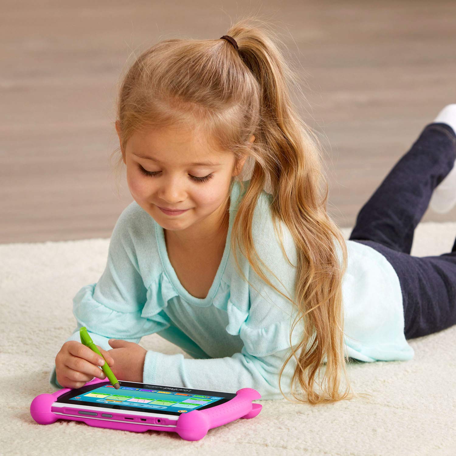 LeapFrog LeapPad Academy Kids Learning Tablet - Pink | Educational Tablet for Toddlers & Preschoolers | Perfect for Homeschooling, Travel & Early Childhood Development