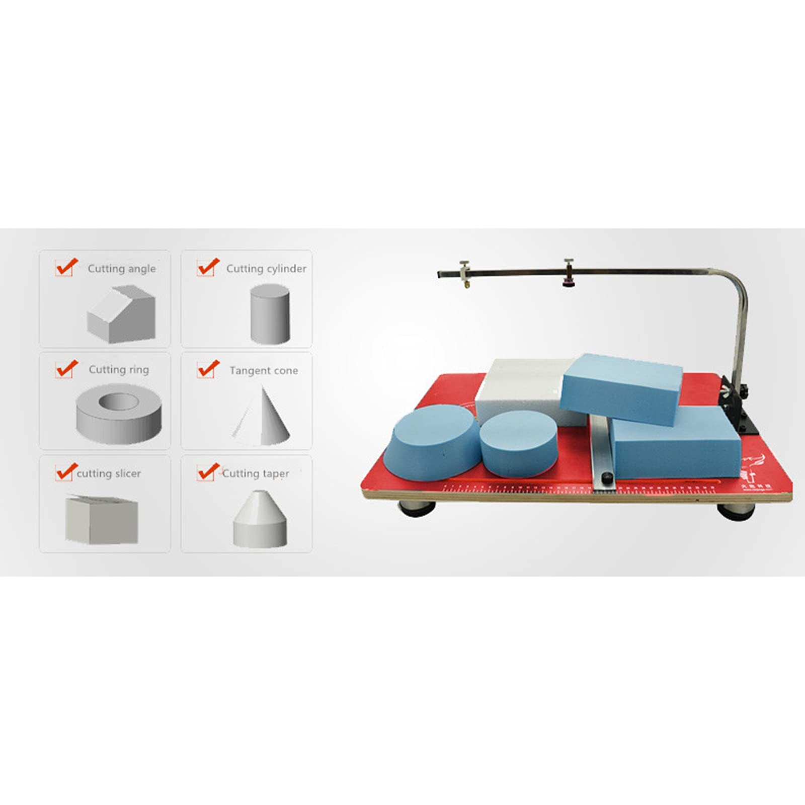 Professional 36W Hot Wire Foam Cutter Machine - 110V Desktop Styrofoam Cutting Tool with Stand for DIY Crafts, Model Making & Home Projects | Perfect for Foam Sculpting, Cosplay Props & Art Creations