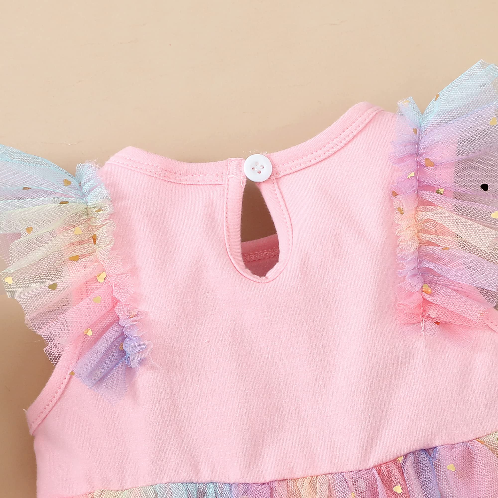 Mioglrie Baby Girl Summer Dresses - Cute Tutu Outfits for Infants & Toddlers | Perfect for Birthday Parties, Photo Shoots & Playtime