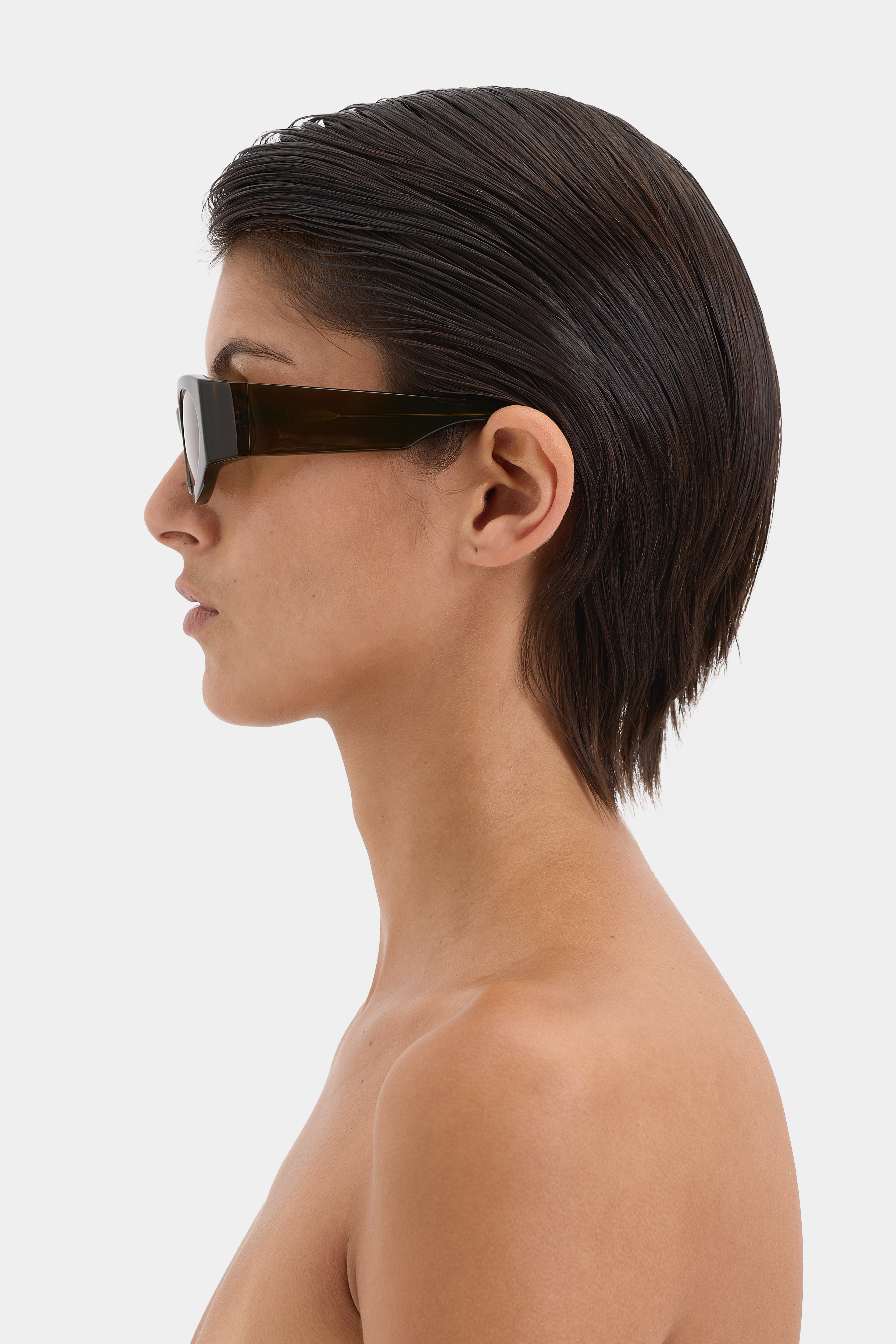 Classic Olive Sunglasses for Men & Women - UV Protection, Polarized Lenses - Perfect for Driving, Beach & Outdoor Activities