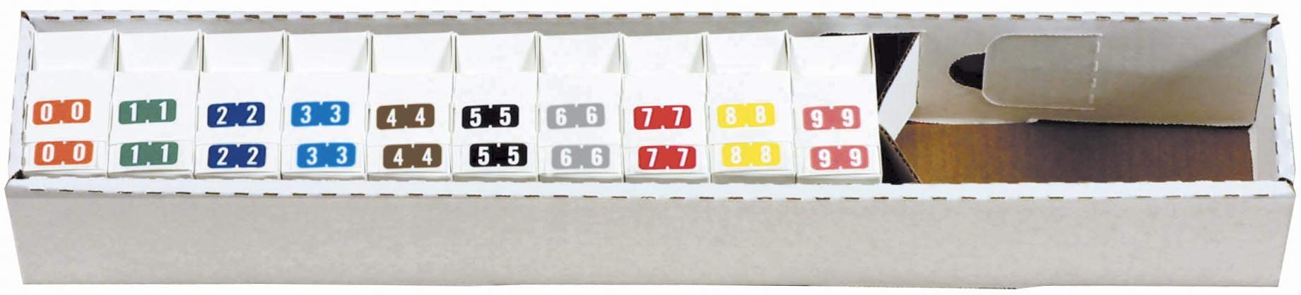Doctor Stuff File Folder Labels - Complete Set of Numbers 0-9 (A1280 Series), 1/2