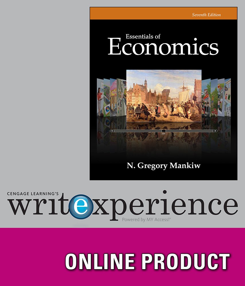 Cengage Learning Write Experience 2.0 (Powered by MyAccess) for Mankiw's Essentials of Economics, 7th Edition - Interactive Writing Tool for Economics Students & Educators | Perfect for Homework, Research & Academic Writing