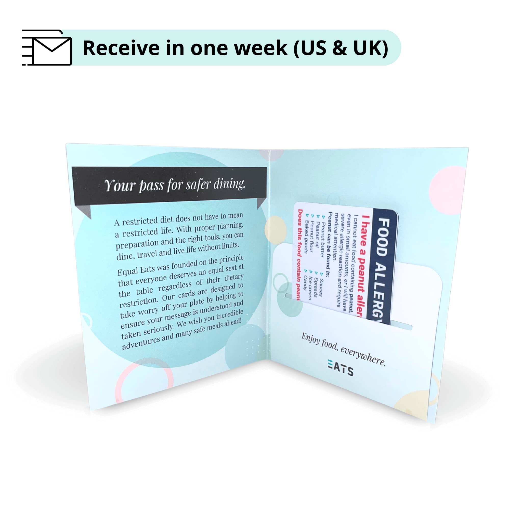 Turkish Milk Allergy Card | Plastic Medical Alert Chef Card | Dairy Allergy Translation Card for Travel to Turkey - Essential for Safe Dining & Emergency Situations