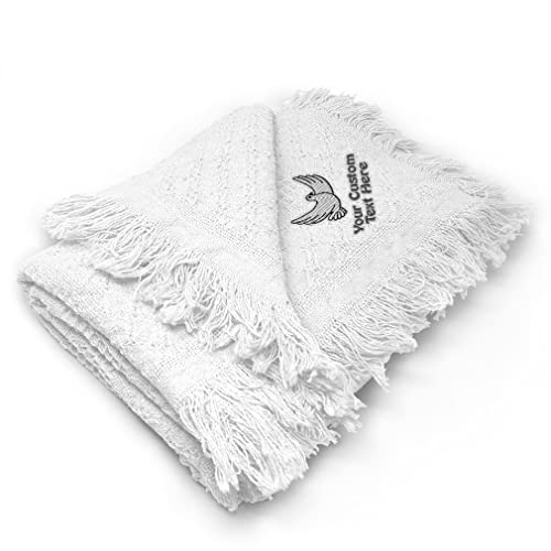 White Personalized Text & Name Here