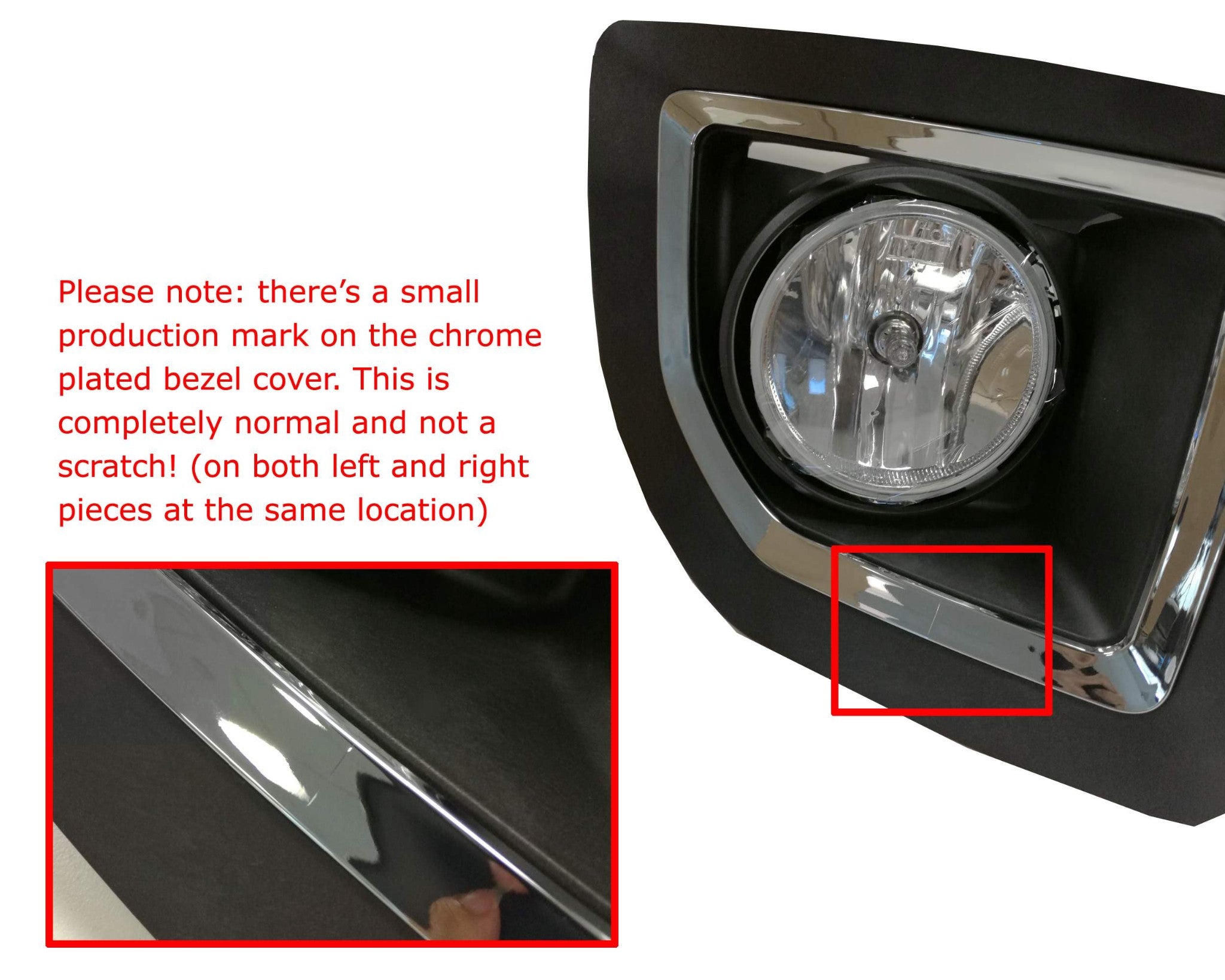 40W CREE LED Pods with Fog Light Cover & Bracket Mounts for 2015-2019 GMC 2500/3500 - Off-Road Lighting, Truck Accessories, Fog Lights Replacement