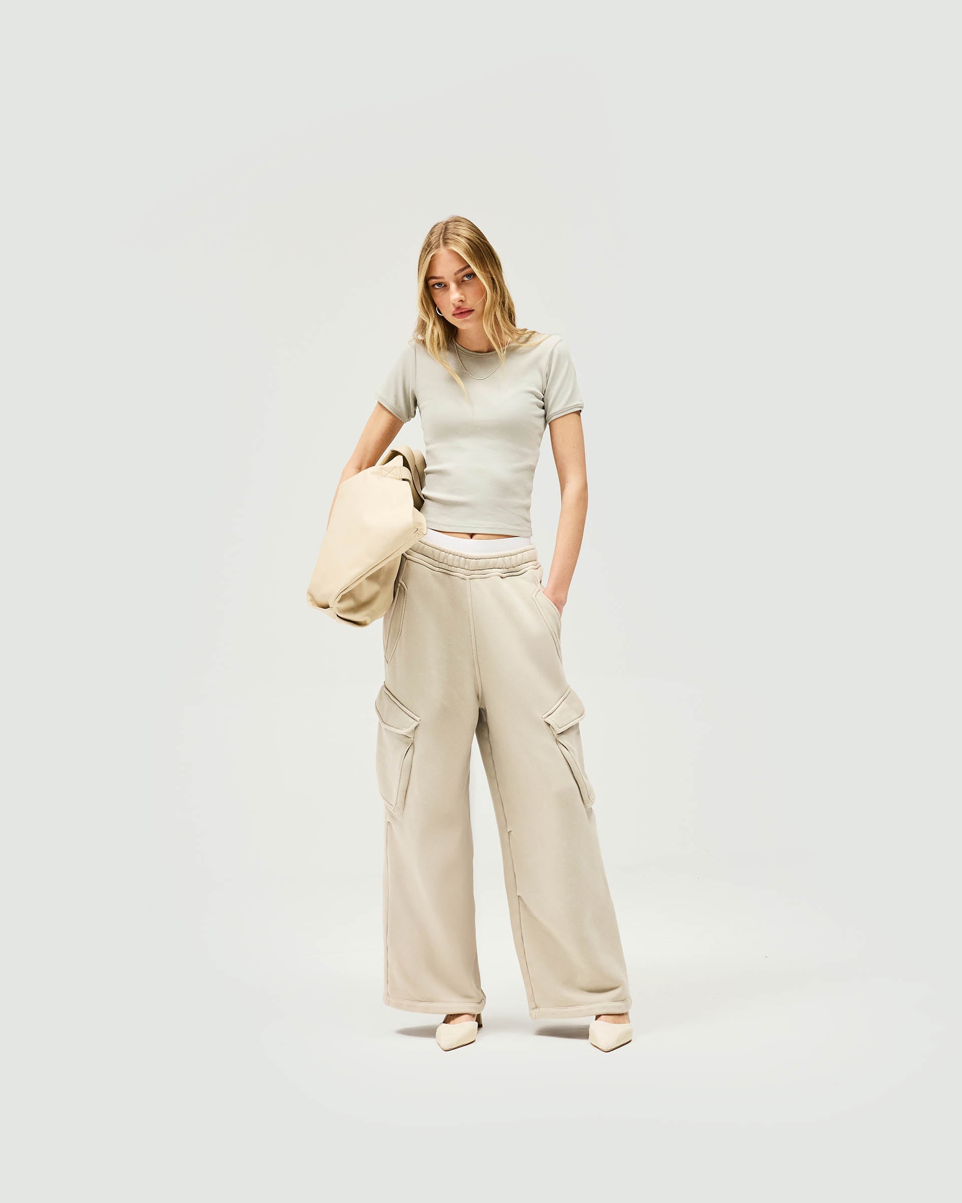 Initial Cargo Jogger Pants - Storm Color | Men's Casual Streetwear Joggers with Multiple Pockets | Perfect for Gym, Running, Travel & Everyday Wear