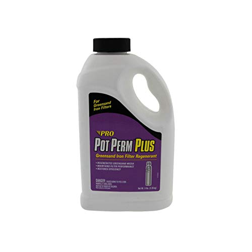 Pro Products KP65N Pot Perm Iron Filter - Regenerant-Free Flow Water Softener System (76 oz) for Cleaner, Softer Water in Homes & RVs