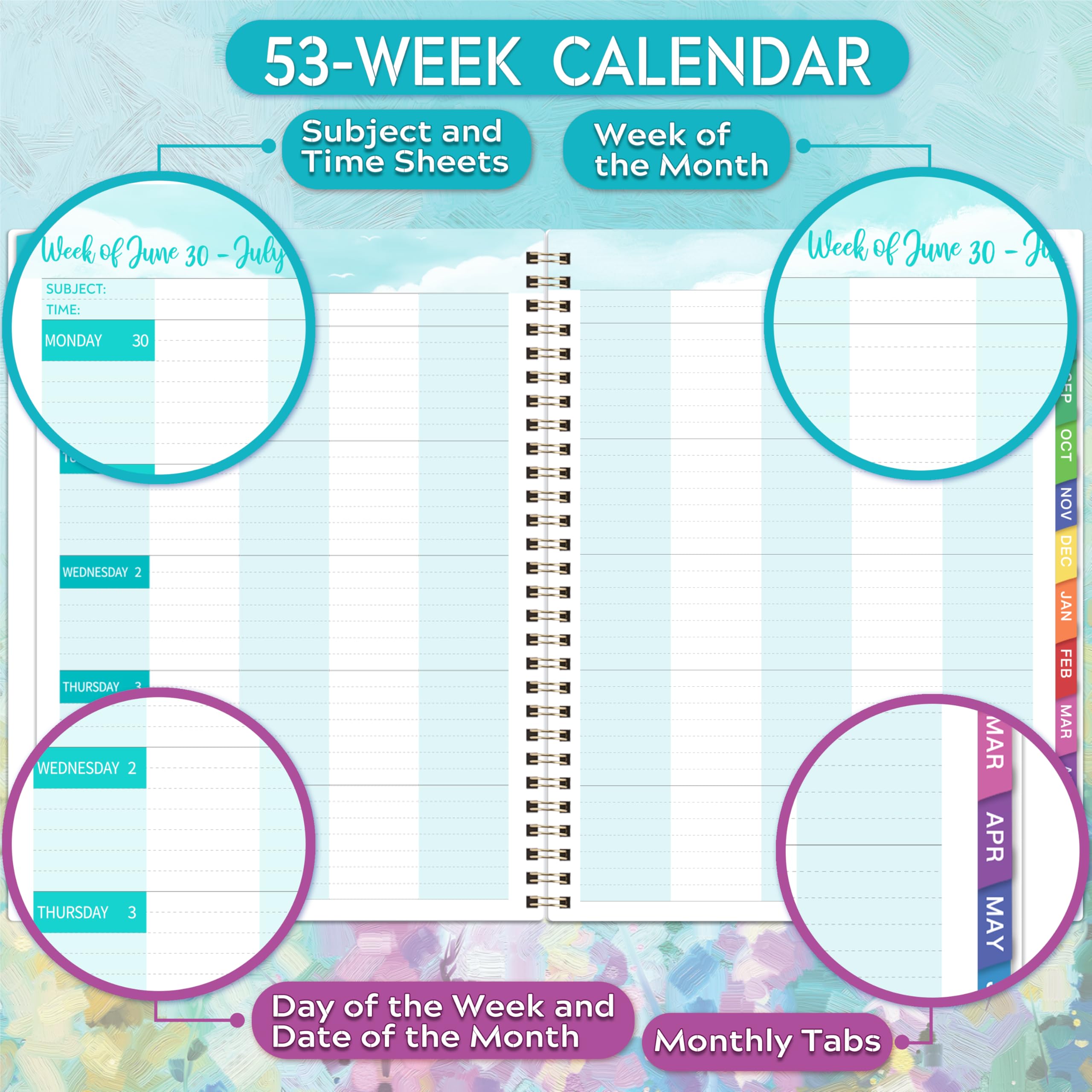 2025-2026 Teacher Planner - Weekly & Monthly Lesson Planner for Educators (July 2025-June 2026), 9