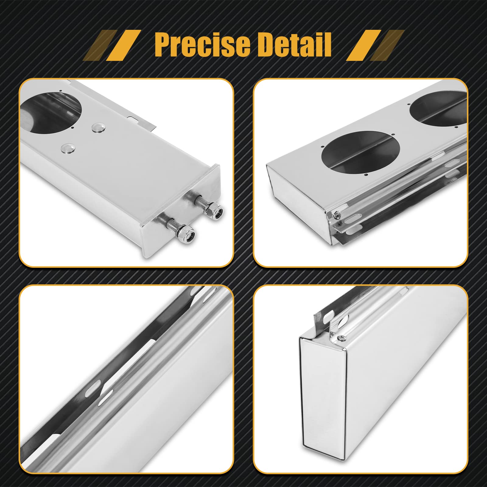 Stainless Steel Mud Flap Hanger - 2.5