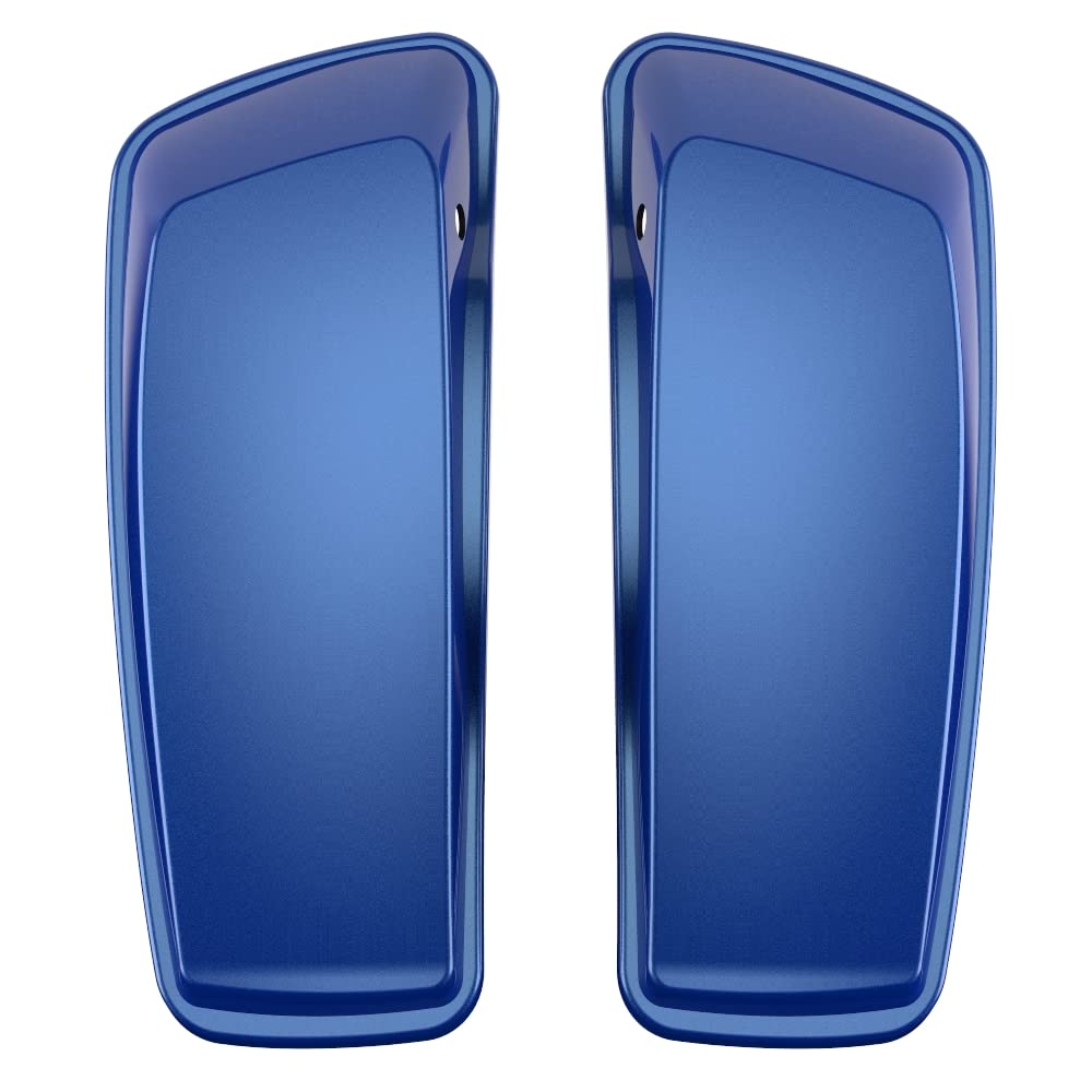 Advanblack Saddlebag Lids for Harley-Davidson Touring Models - Compatible with Road Glide, Street Glide Special, Road King (2014-2023) | Durable Motorcycle Luggage Accessories for Long Rides & Road Trips