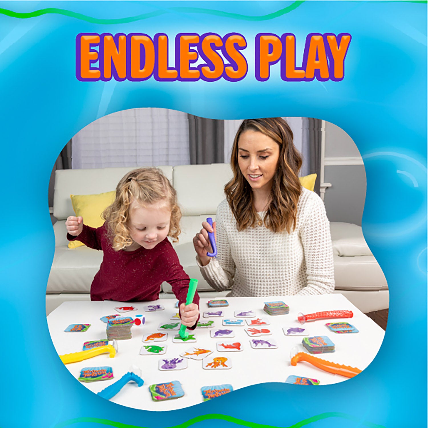 Continuum Games Tentacle Tantrum - Fun Color & Shape Matching Board Game for Kids | Perfect for Family Game Night & Preschool Learning Activities