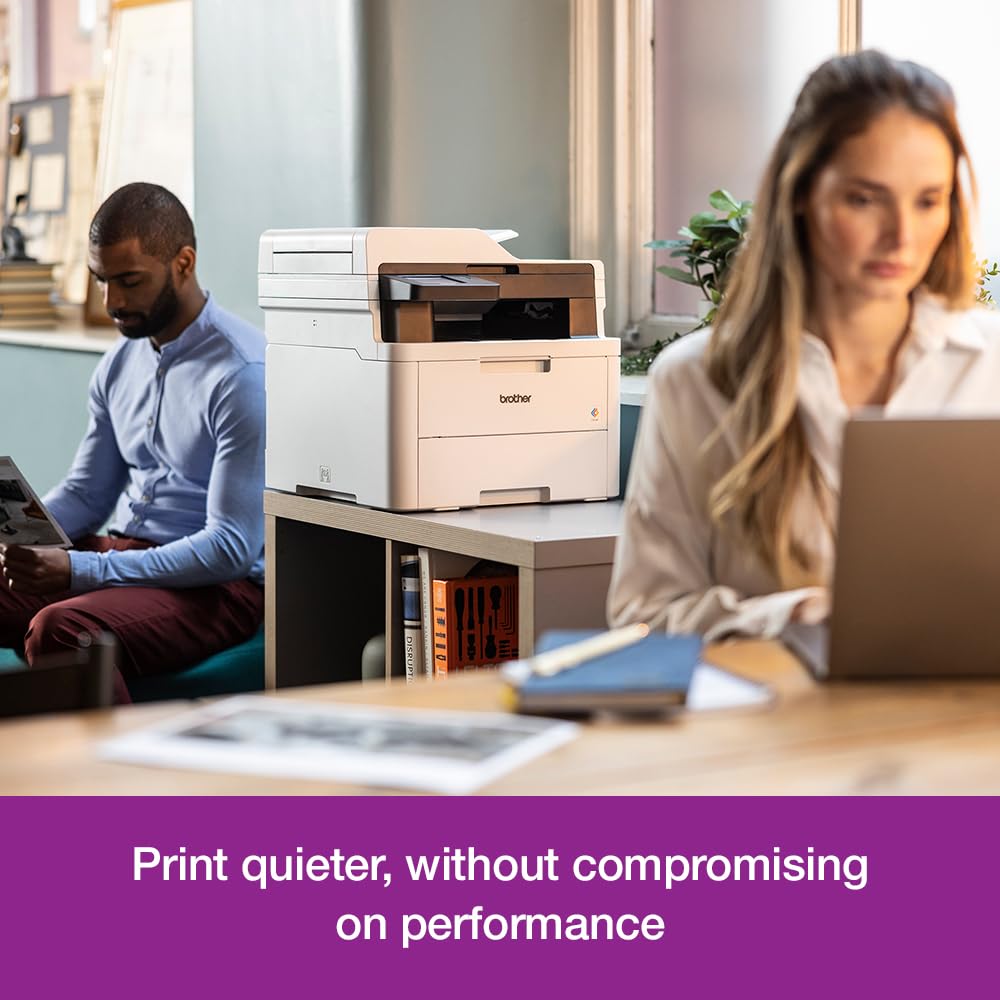 Brother DCP-L3560CDW Wireless Color Laser Printer with Print, Copy & Scan | 3-in-1 Multifunction | USB 2.0 & WiFi Connectivity | A4 Paper Size | Ideal for Home Office & Small Business Printing Needs