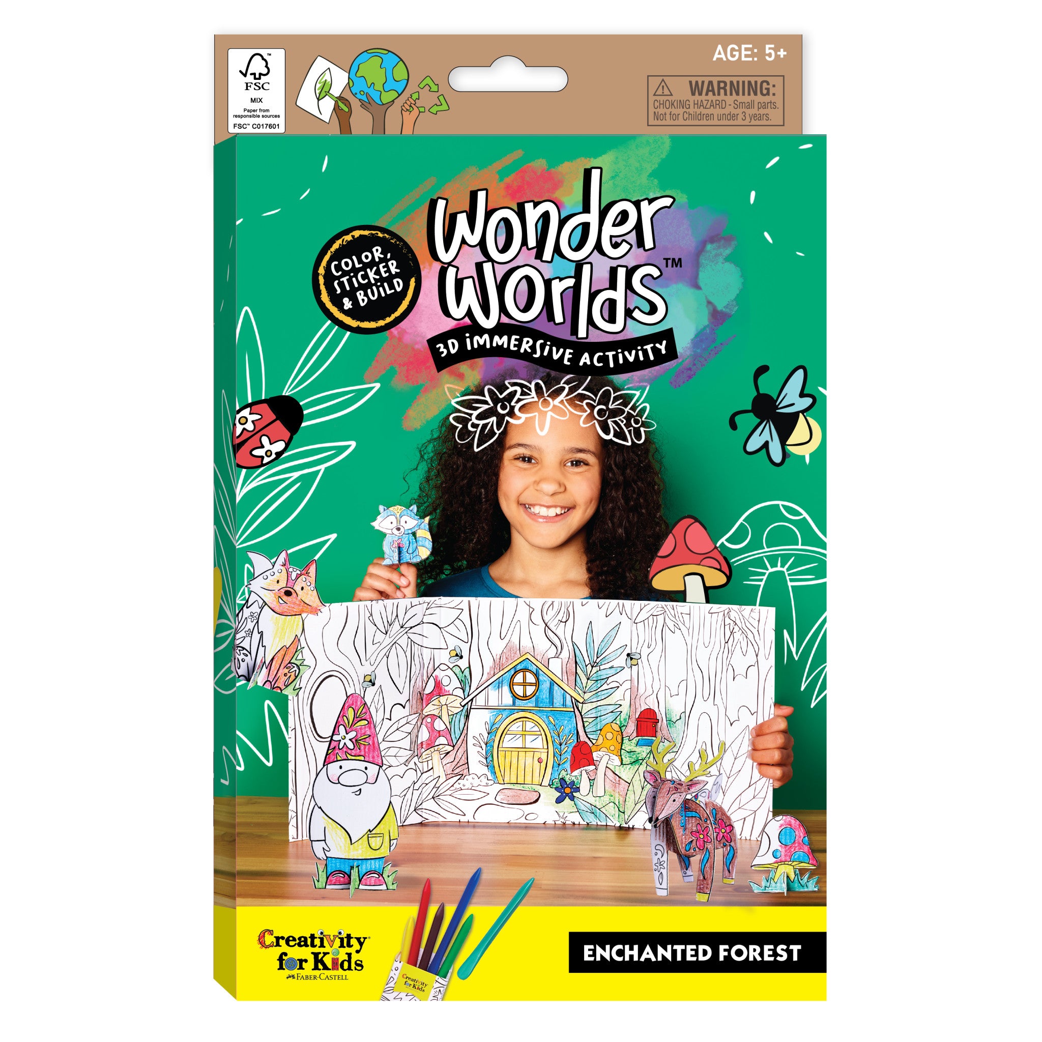 Wonder Worlds Enchanted Forest Puzzle - 1000 Piece Fantasy Landscape Jigsaw Puzzle for Adults & Teens - Perfect for Family Game Night & Stress Relief