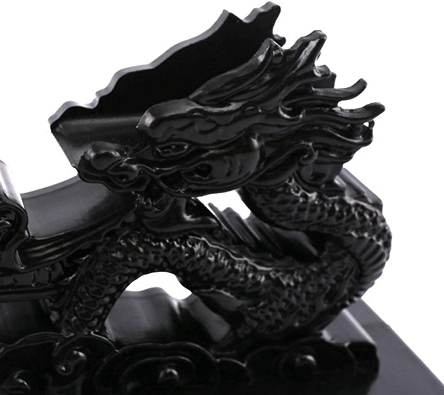 Black Dragon Shaped Samurai Sword Stand - Chinese Themed Katana Display Holder for Japanese Ninja & Master Swords - Perfect for Home Decor, Martial Arts Studios & Weapon Collections