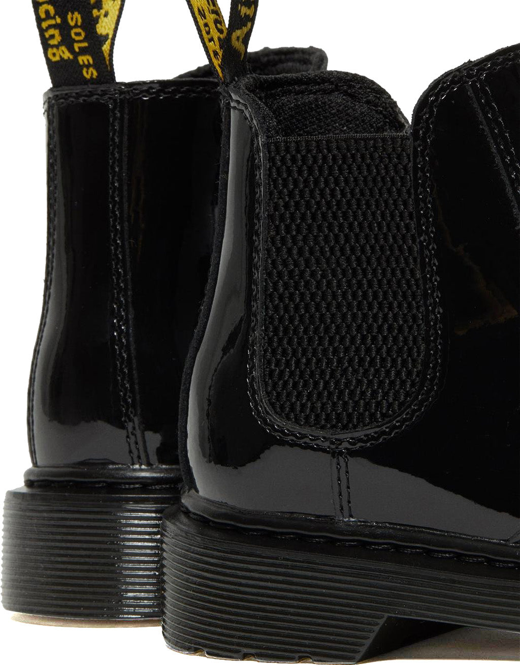 2976 Patent Leather Chelsea Boots for Youth | Stylish Glossy Leather Ankle Boots | Perfect for School, Parties & Casual Outfits