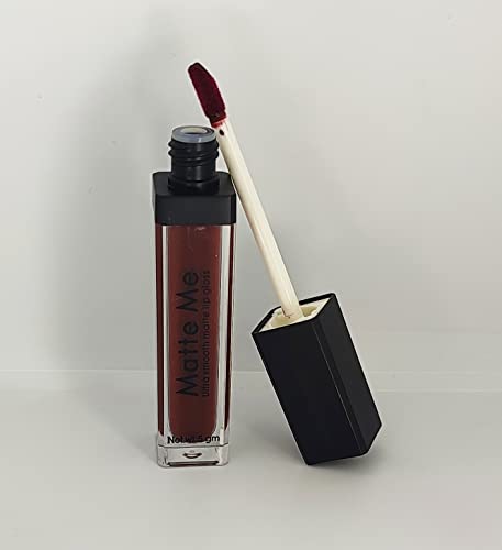Kiss Beauty Matte Me Lip Gloss - Hot & Soft Matte Finish, Intense Long-Lasting Color, Waterproof Lipstick for Day & Night Wear - Perfect for Parties, Dates & Everyday Makeup