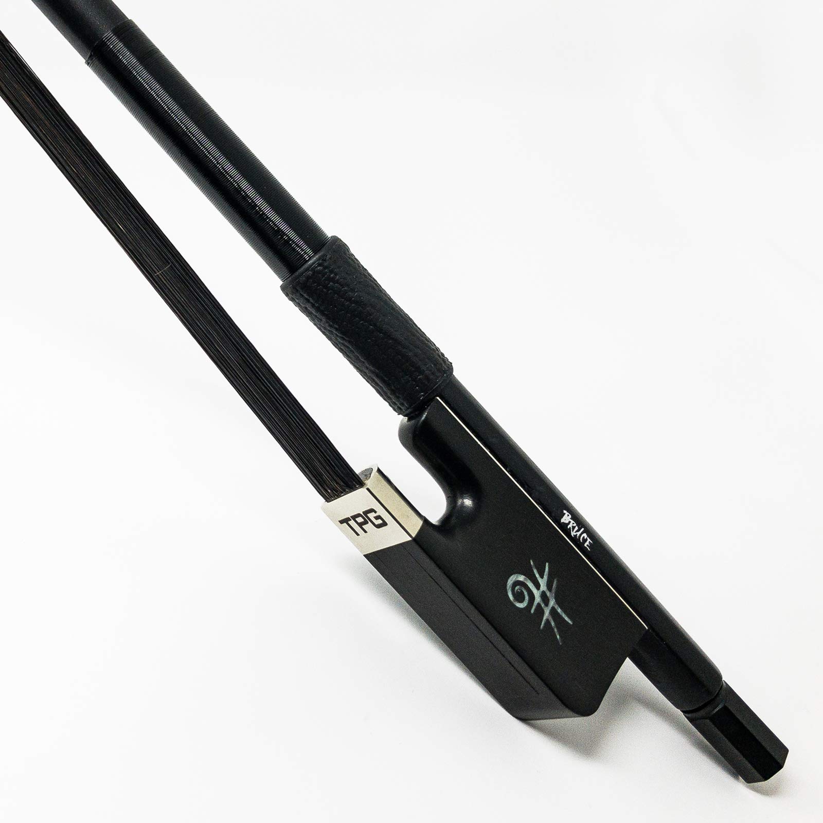 The Piano Guys Carbon Fiber Violin Bow - Professional 4/4 Full Size Violin Bow with Ebony Frog & Premium Horsehair | Perfect for Classical Performances, Orchestras & Advanced Violinists (TPG Sharp Bow, Bruce)