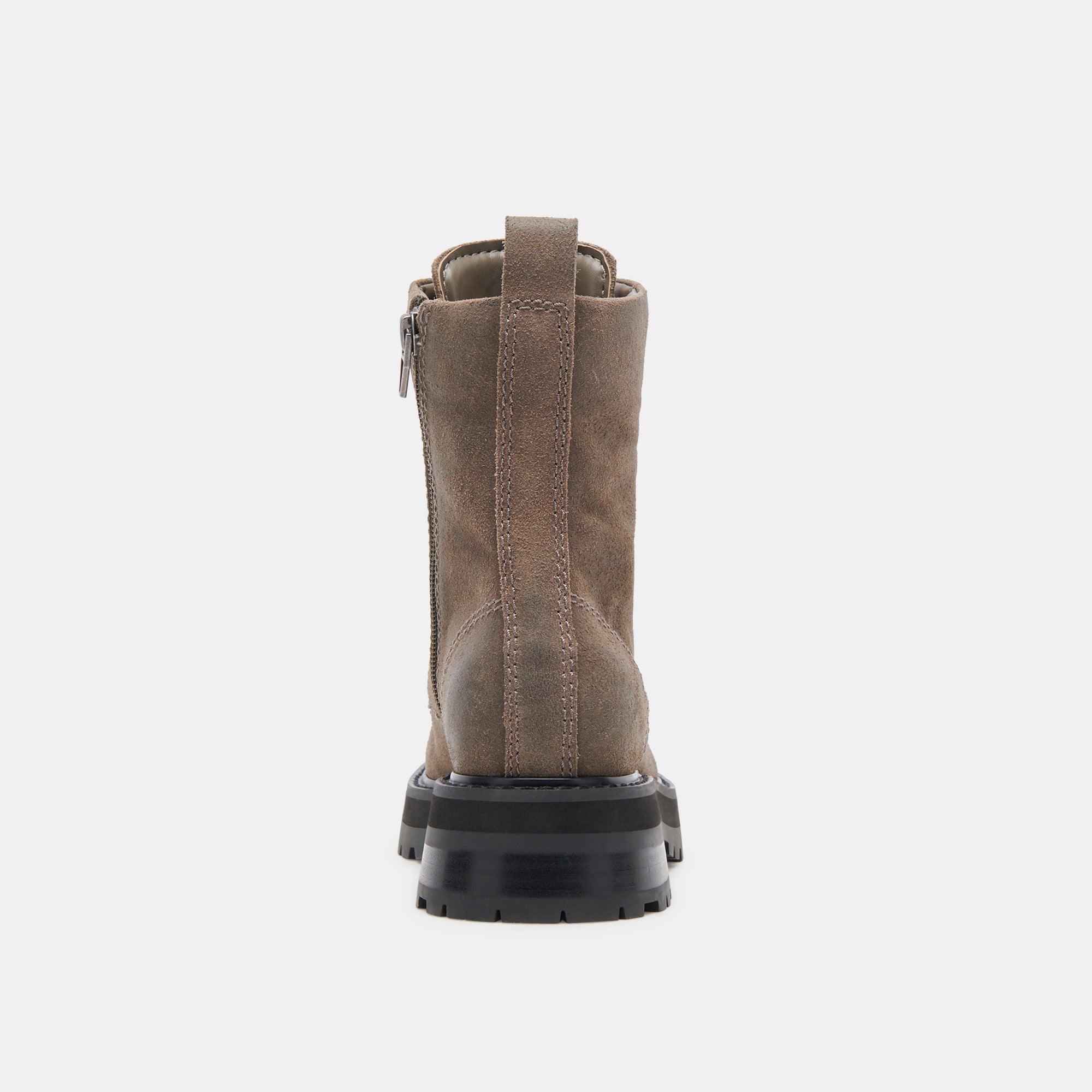 RANIER BOOTS for Women - Olive Suede Leather Ankle Boots for Fall & Winter | Comfortable & Stylish Outdoor Hiking, Walking, and Casual Wear