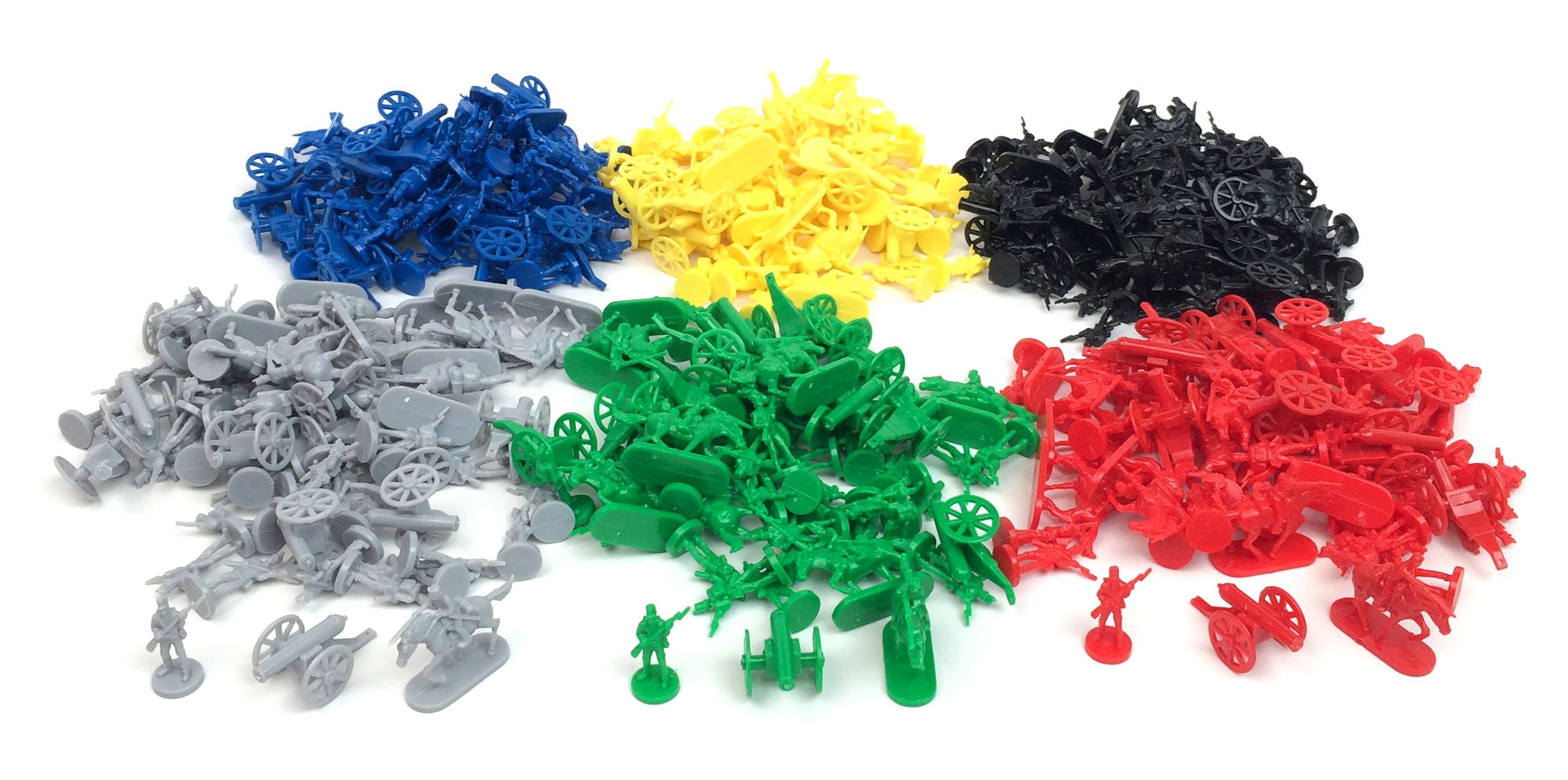 Risk Game Replacement Pieces - 360 Army Units (Infantry, Cavalry, Artillery) for Board Game Enthusiasts