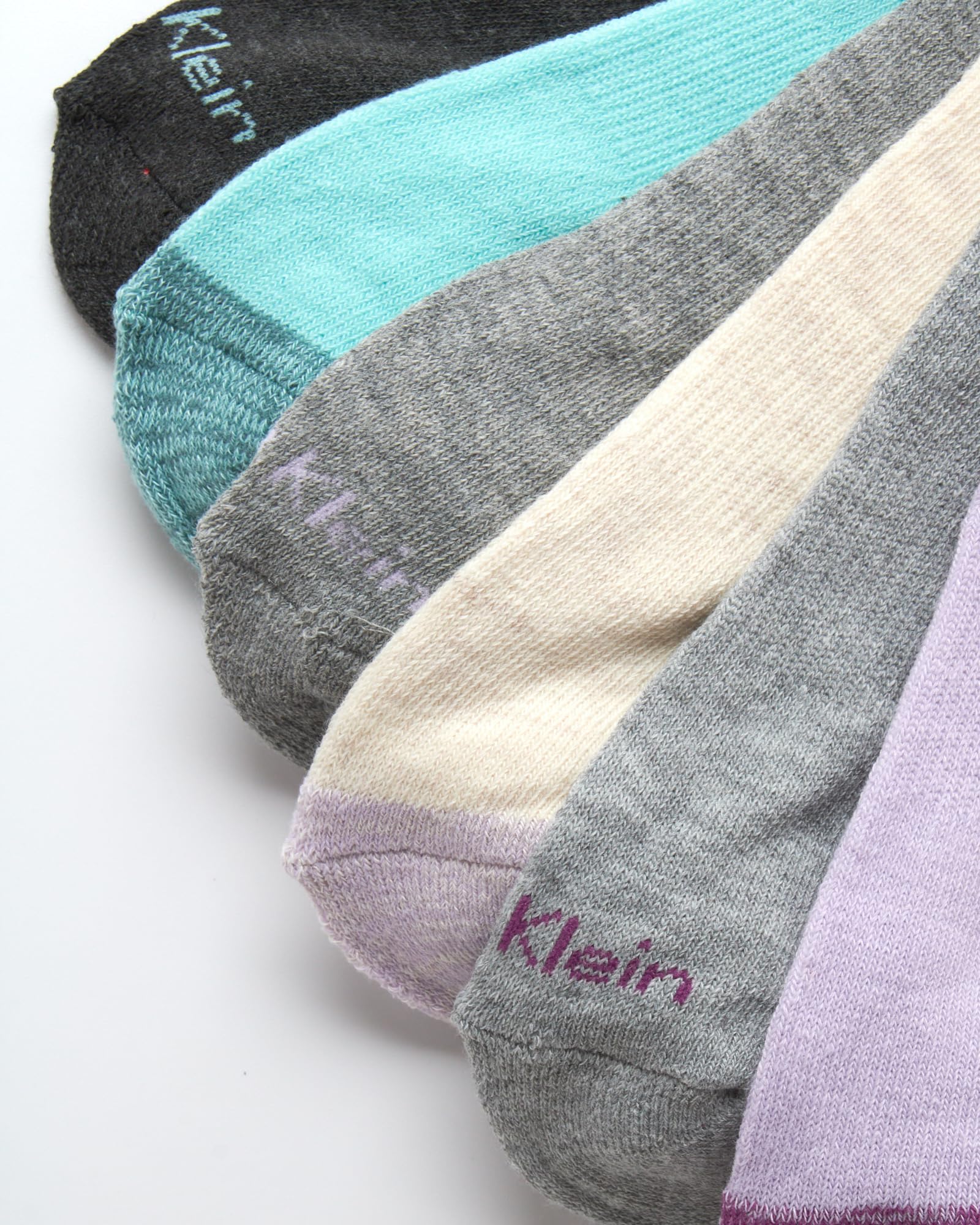 Calvin Klein Girls' No Show Ankle Socks 6-Pack - Soft Cushioned Comfort for School, Sports & Everyday Wear
