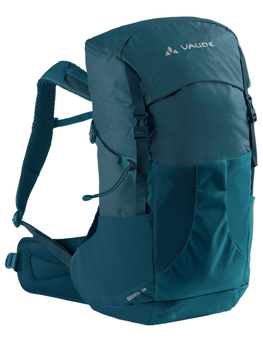 VAUDE Brenta 24 Backpack - Lightweight Hiking Daypack for Men & Women, Water-Resistant Outdoor Gear, Perfect for Camping, Travel & Daily Use (Blue Sapphire)