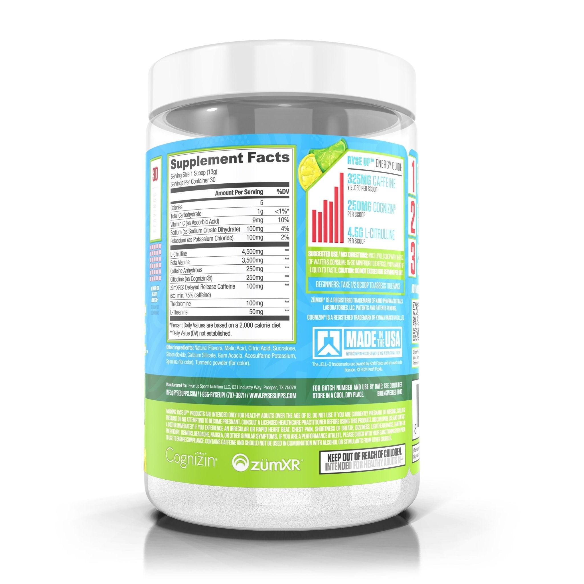 Ryse Loaded Pre-Workout Supplement - 24593770 | Boost Energy, Focus & Performance for Gym & Fitness Training