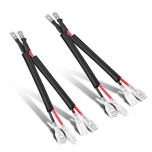 Nirider Universal Wiring Harness Splitters & Adapters Kit - 2PCS LED Light Connectors for Pod Lights, Cubes, Work Lights, Fog Lights & Offroad Light Bars | Easy Installation for Trucks, ATVs & Off-Road Vehicles
