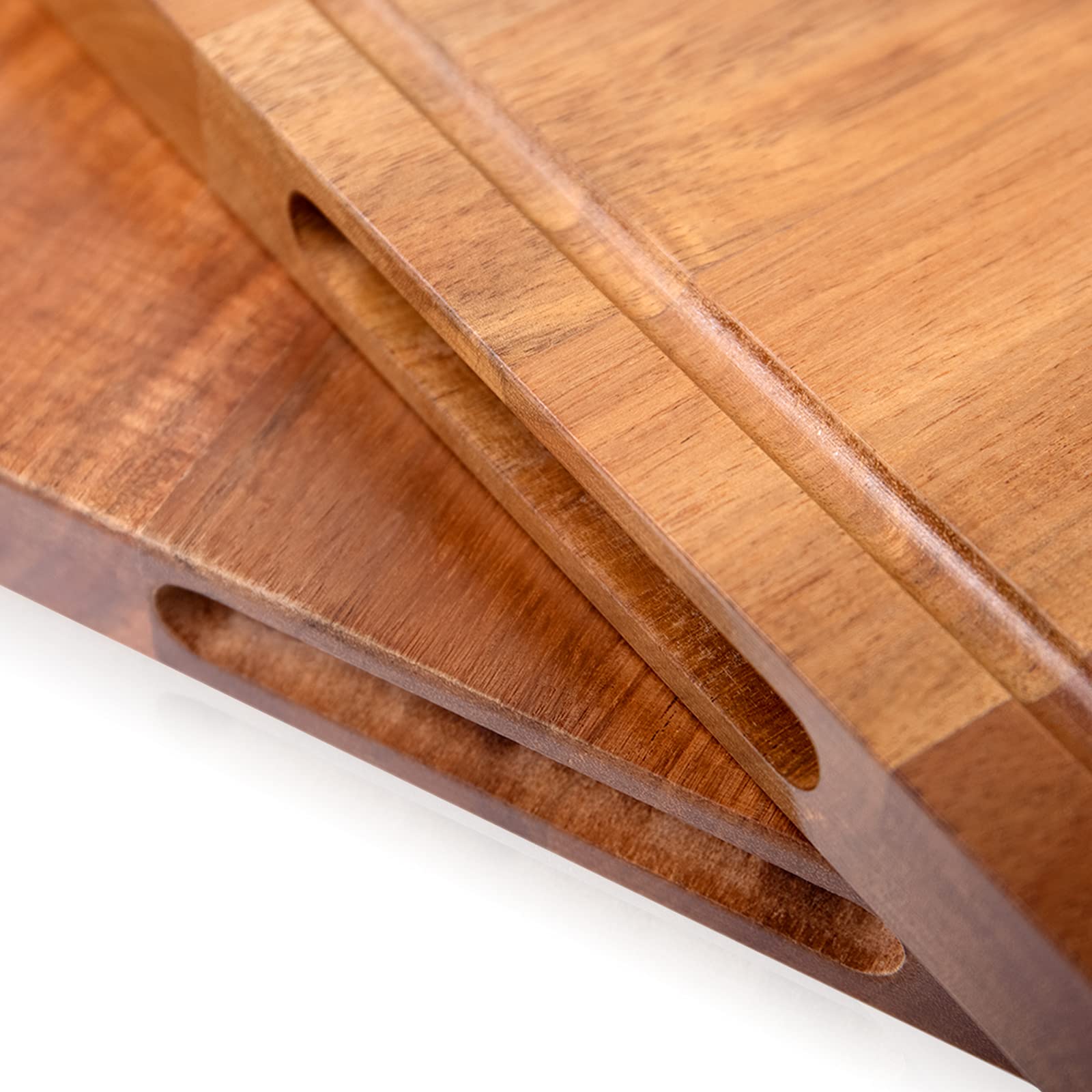 Premium Acacia Wood Cutting Board - Extra Large XXL Reversible Chopping Block for Kitchen, Meat, Fruits & Vegetables | Durable Charcuterie Board for Serving, Food Prep & Entertaining