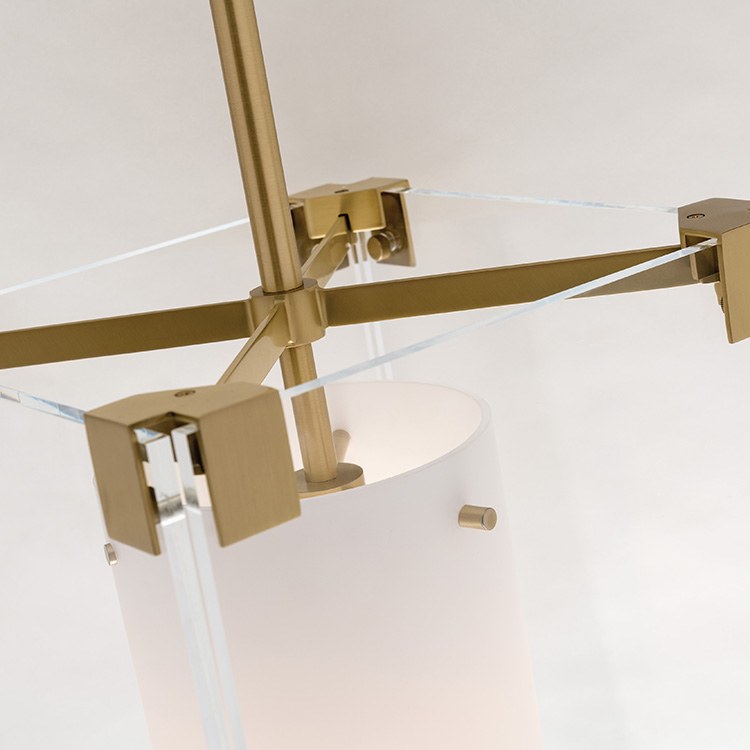 Achilles Single Light Small Pendant - Modern Mini Hanging Light Fixture for Kitchen Island, Dining Room, or Bedroom Decor