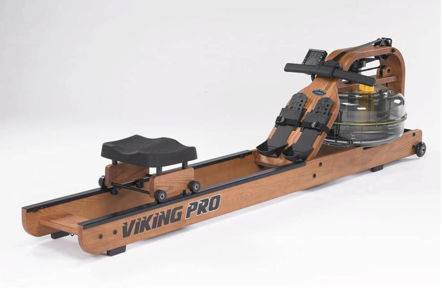 FluidRower Viking Pro Indoor Rowing Machine - Premium Home Gym Equipment for Cardio & Full-Body Workout | Perfect for Home Fitness, Weight Loss & Cross Training