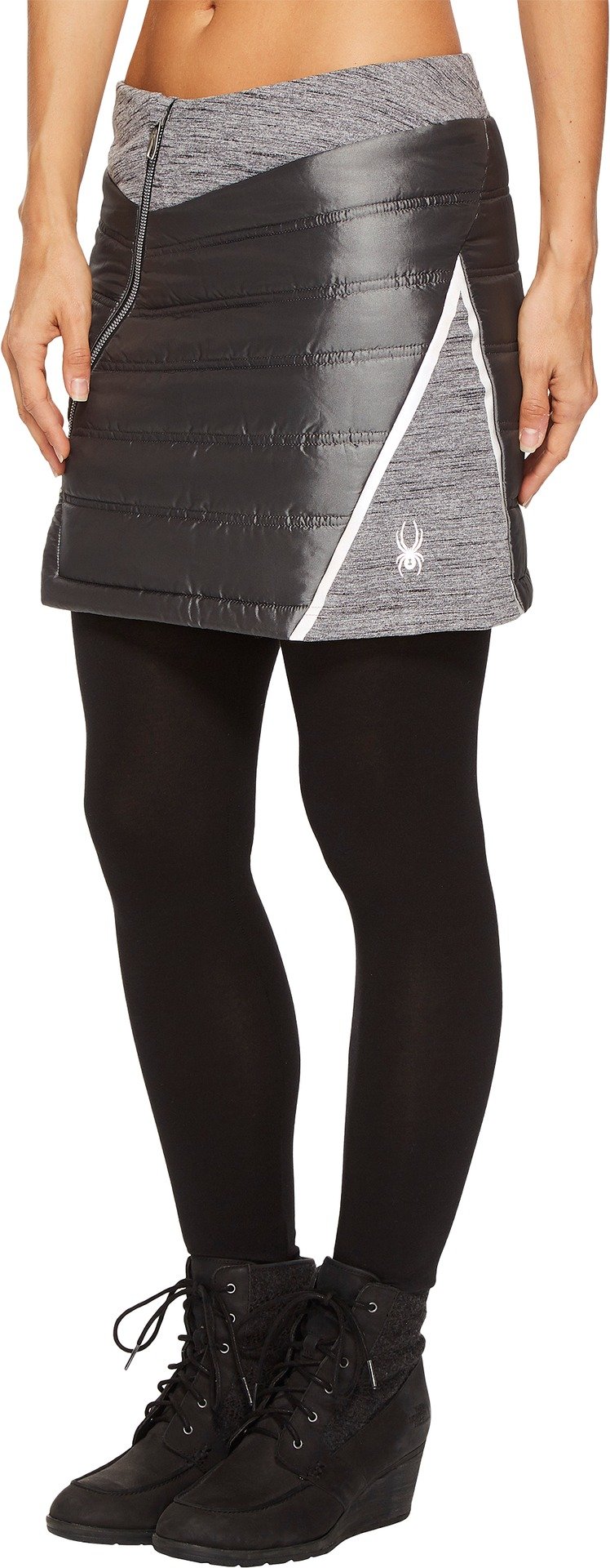 Spyder Women's Solitude Insulated Mini Skirt - Winter Snow Skirt for Skiing, Snowboarding & Cold Weather Outdoor Activities