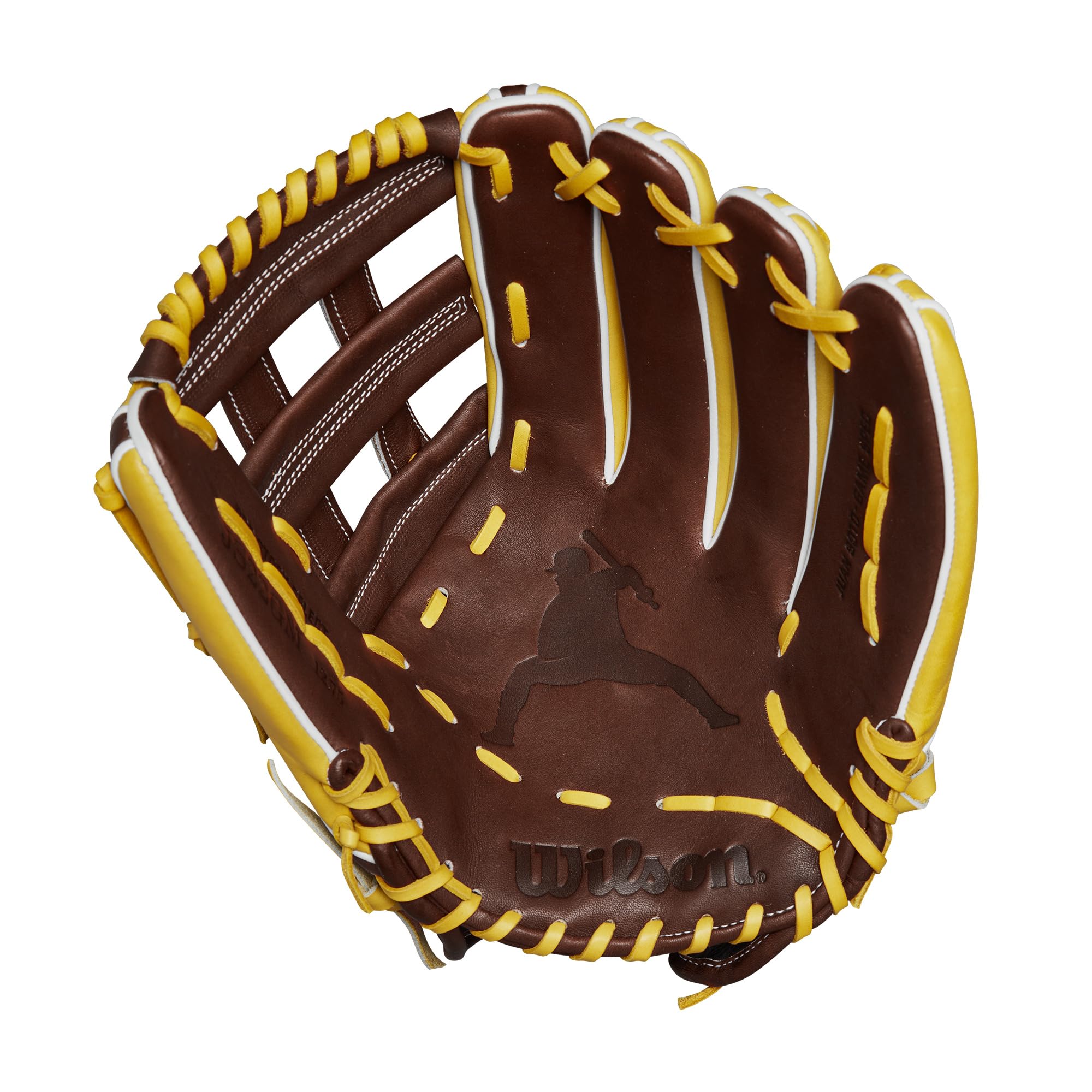 Wilson A2K Game Model Outfield Baseball Gloves - Juan Soto & Mookie Betts Signature Series | Premium Leather for Professional Performance | Perfect for Outfield Training & Competitive Games