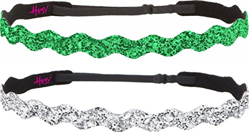 Wave Silver & Emerald Green