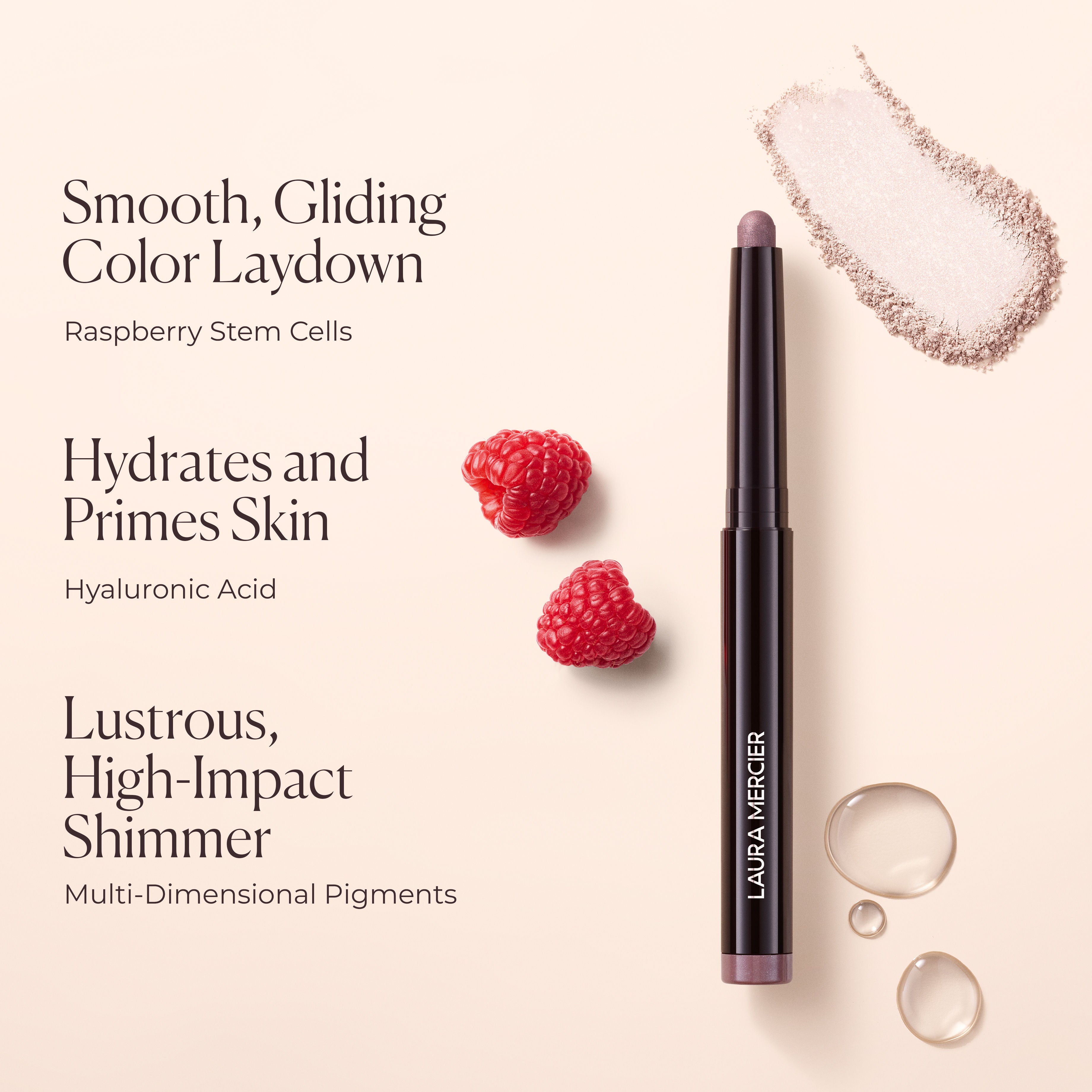 Luxury Caviar Stick Eyeshadow - Long Lasting, Creamy & Easy to Apply - Perfect for Everyday Makeup & Special Occasions