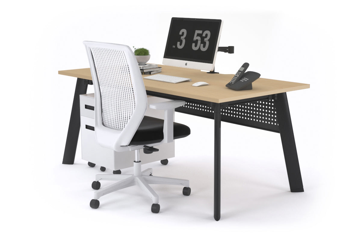 Switch Executive Desk - 1200L x 800W Modern Office Desk with Cable Management Scallop | Perfect for Home Office, Gaming Setup & Professional Workspace