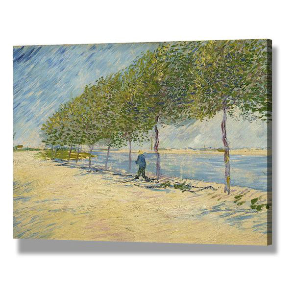 Vincent Van Gogh Wall Art Decor - Vase with Asters and Phlox 1886 Canvas Print for Living Room, Bedroom & Office | Famous Flower Painting Reproduction