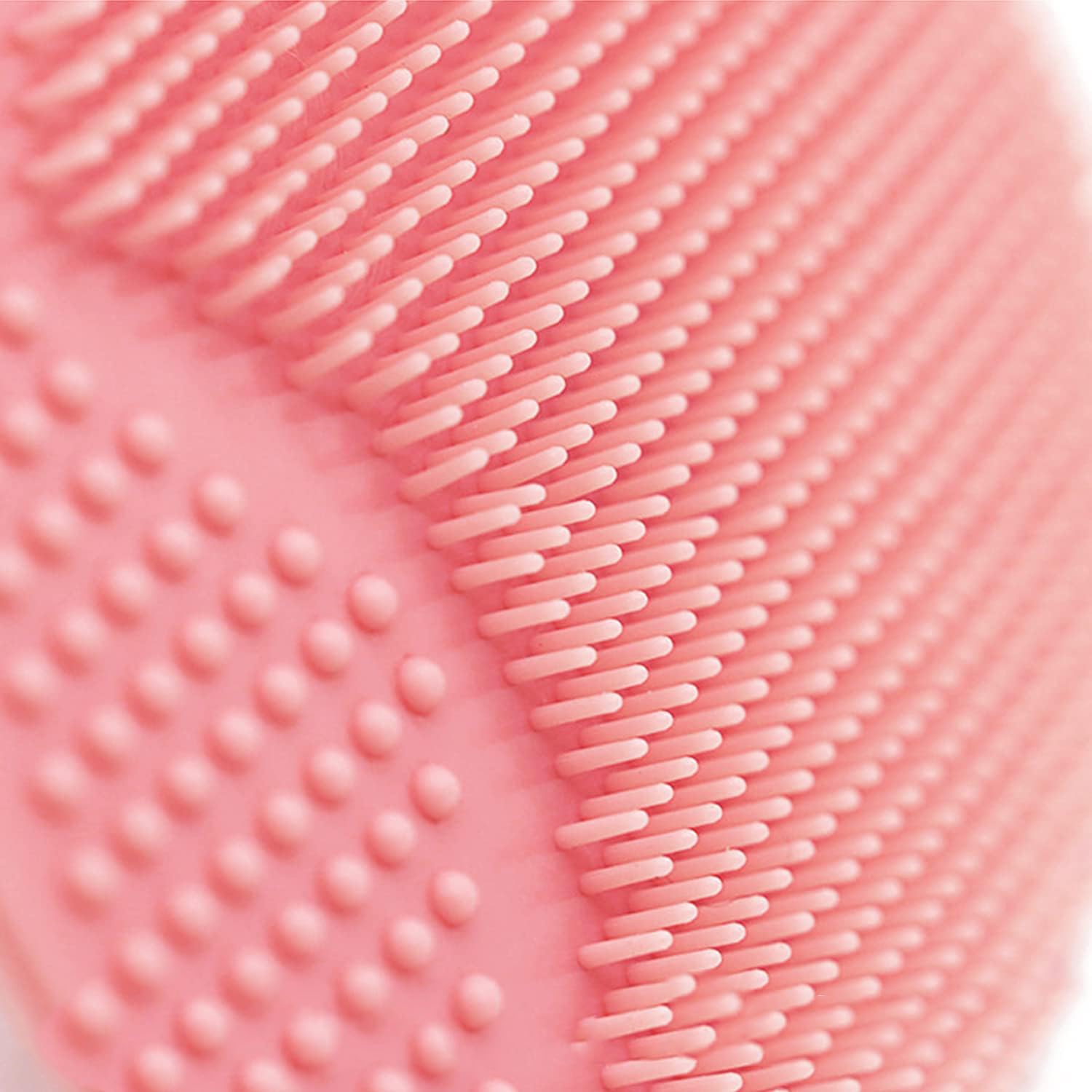 4 Pack Silicone Facial Cleansing Brush - Soft Face Scrubber & Exfoliator for Blackhead, Acne & Pore Cleaning | Gentle Skin Care Tool for Daily Face Wash & Deep Cleansing Routine (Perfect for Sensitive Skin & Cradle Cap Treatment)