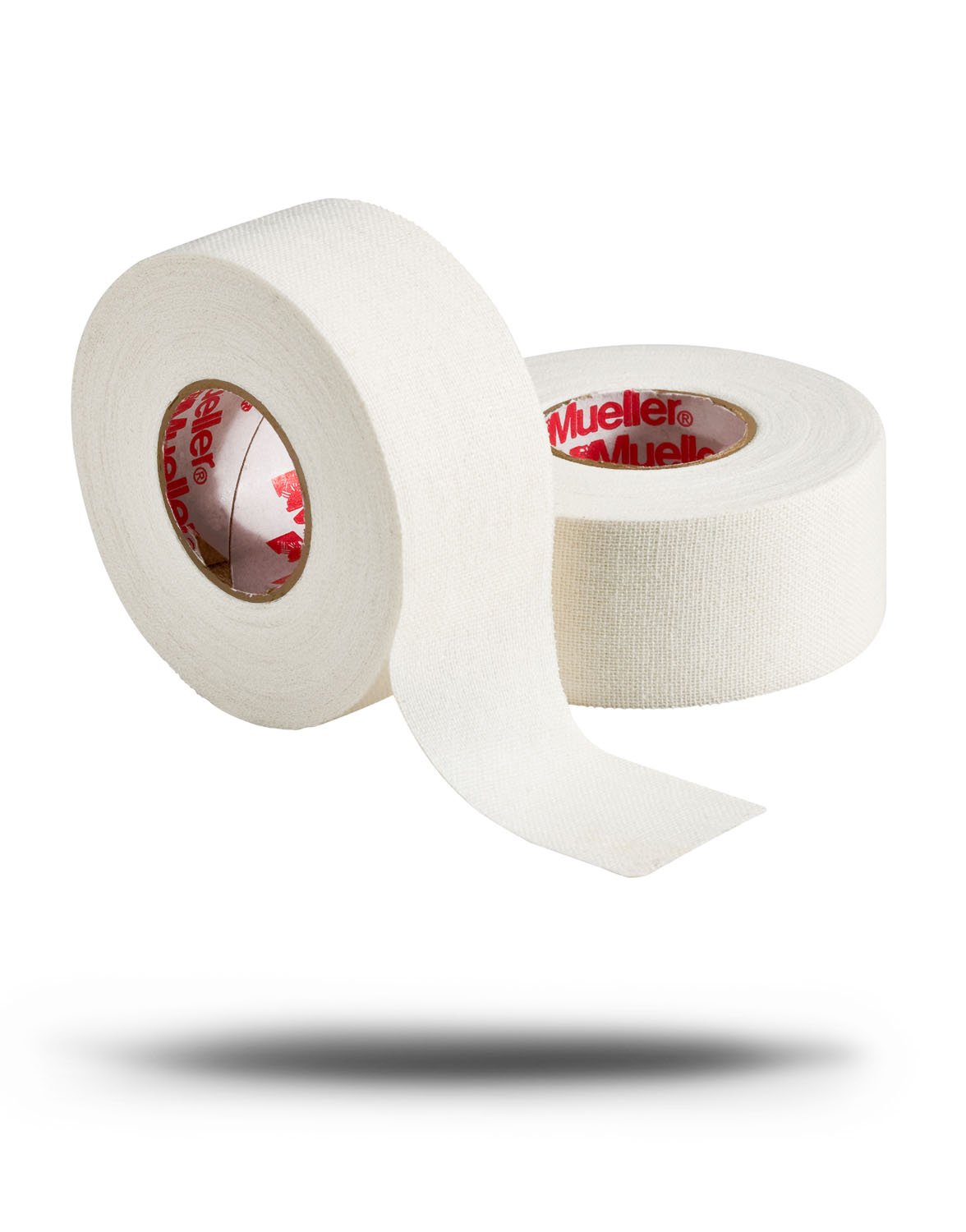 Mueller M-Tape 2 Inch x 15 Yard White Athletic Tape - Perfect for Sports Injuries, First Aid, and Joint Support