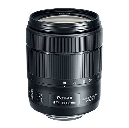 Canon EF-S 18-135mm f/3.5-5.6 IS USM Zoom Lens for DSLR Cameras - Perfect for Travel, Portrait & Landscape Photography
