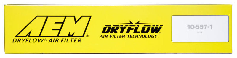 AEM 10-18 Lexus RX350 V6 3.5L F/I DryFlow Air Filter - High Performance Replacement Air Filter for Better Engine Protection & Improved Fuel Efficiency