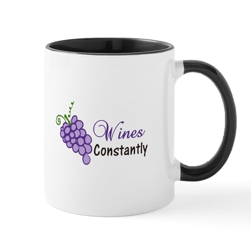 White/Black Inside - Wines Constantly Mugs