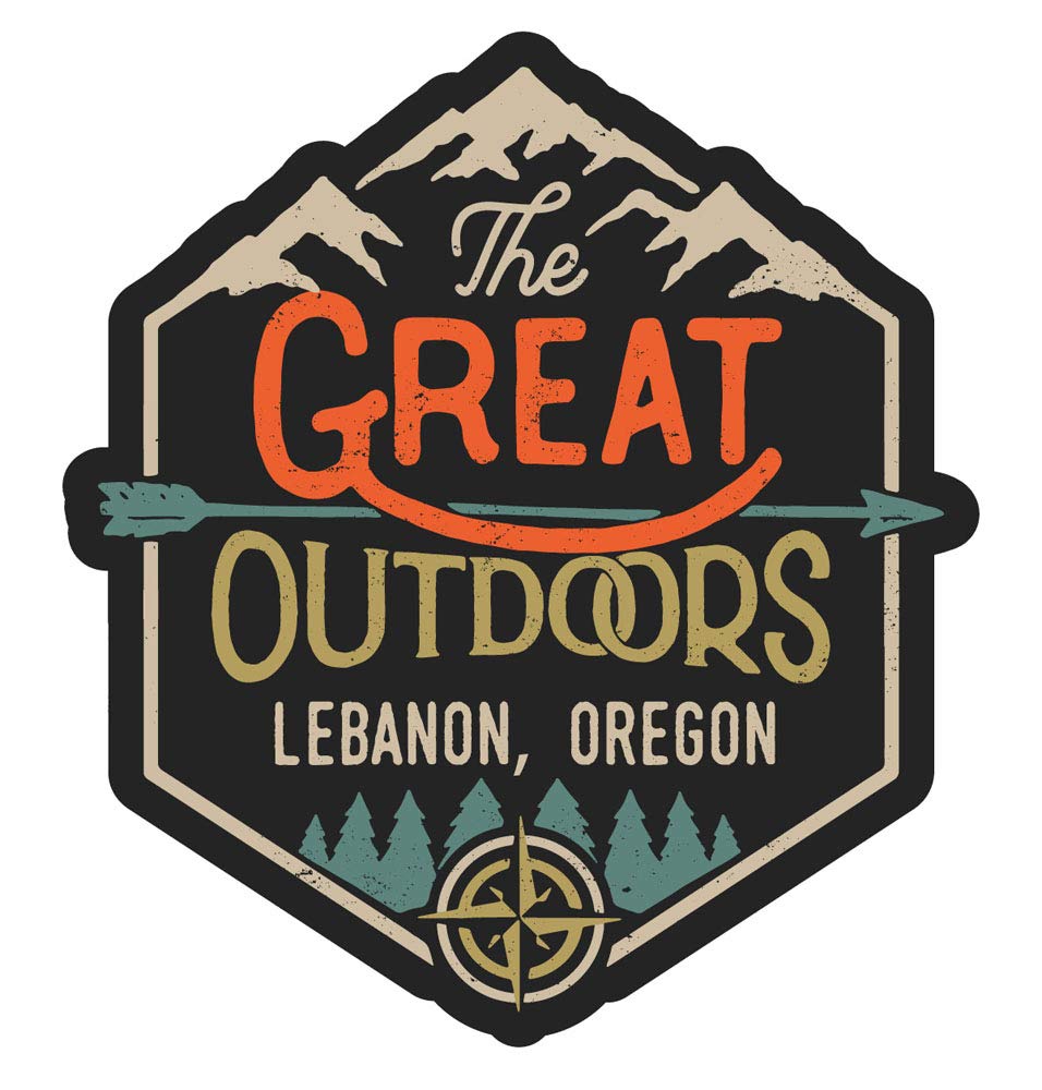 Lebanon Oregon The Great Outdoors Souvenir - 4 Inch Refrigerator Magnet for Collectors & Travel Lovers | Perfect for Fridge, Office, or Travel Scrapbooking
